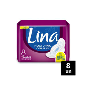 Lina Toallitas Femeninas Nocturna c/a x 8 und.