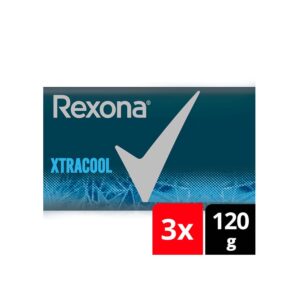 Rexona Jabón De Tocador Xtracool 3 x 120 gr.