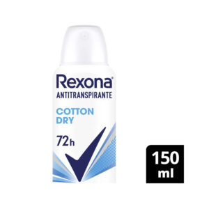 Rexona Antitranspirante En Aerosol Cotton x 150 ml.