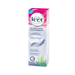 Veet Crema Depilatoria Piel Sensible Piernes y Cuerpo x 100 ml.