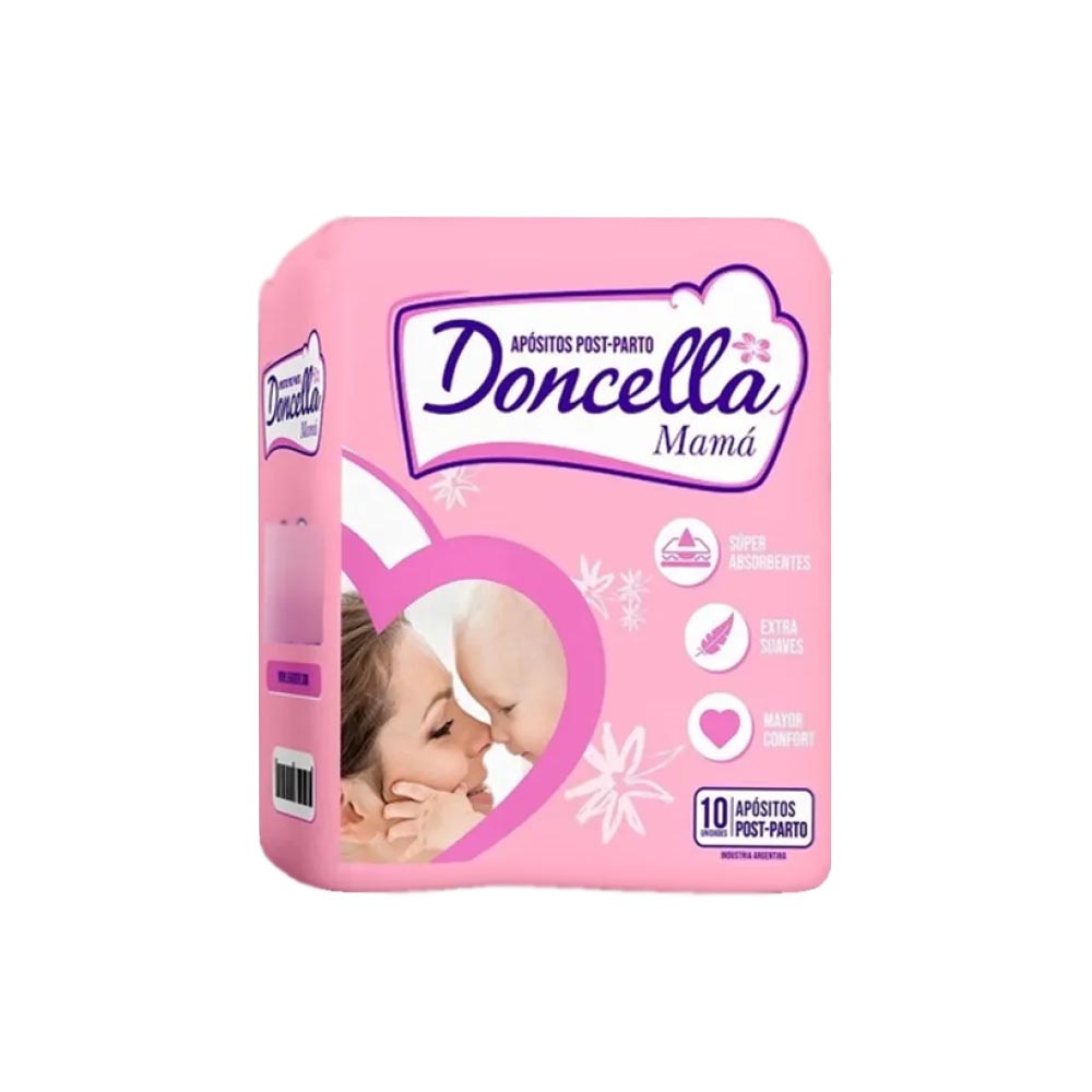 Doncella Aposito Post-Parto x 10 und.
