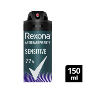 Rexona Men Antitranspirante En Aerosol Sensitive x 150 ml.