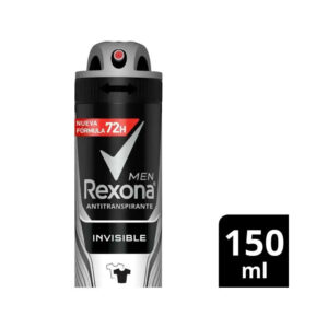 Rexona Men Antitranspirante En Aerosol Invisible x 150 ml.