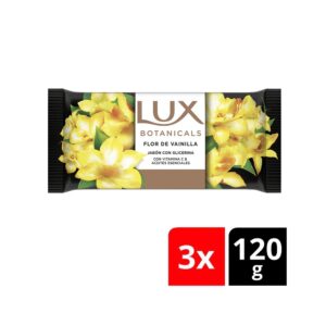Lux Jabón De Tocador Flor De Vainilla 3 x 120 gr.