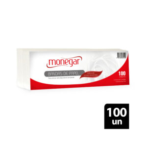 Monegar Bandas De Papel Para Retirar Cera x 100 und.