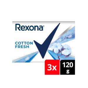 Rexona Jabón De Tocador Cotton 3 x 120 gr.