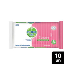 Espadol Toallita Humedas Antibacterial Skin Care x 10 und