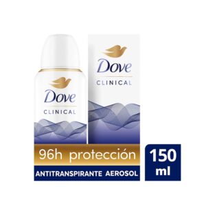 Dove Antitranspirante En Aerosol Clinical x 150 ml.