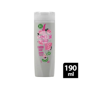 Sedal Shampoo Carbón Activado y Peonias x 190 ml.