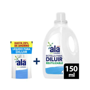 Ala Jabón Líquido Para Diluir Eco Lavado x 150 ml + Botella