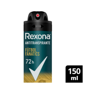 Rexona Men Antitranspirante En Aerosol Fanatics x 150 ml.
