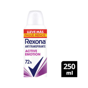 Rexona Antitranspirante En Aerosol Active Emotion x 250 ml.