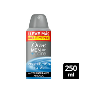 Dove Men Antitranspirante En Aerosol Protección Total x 250 ml.
