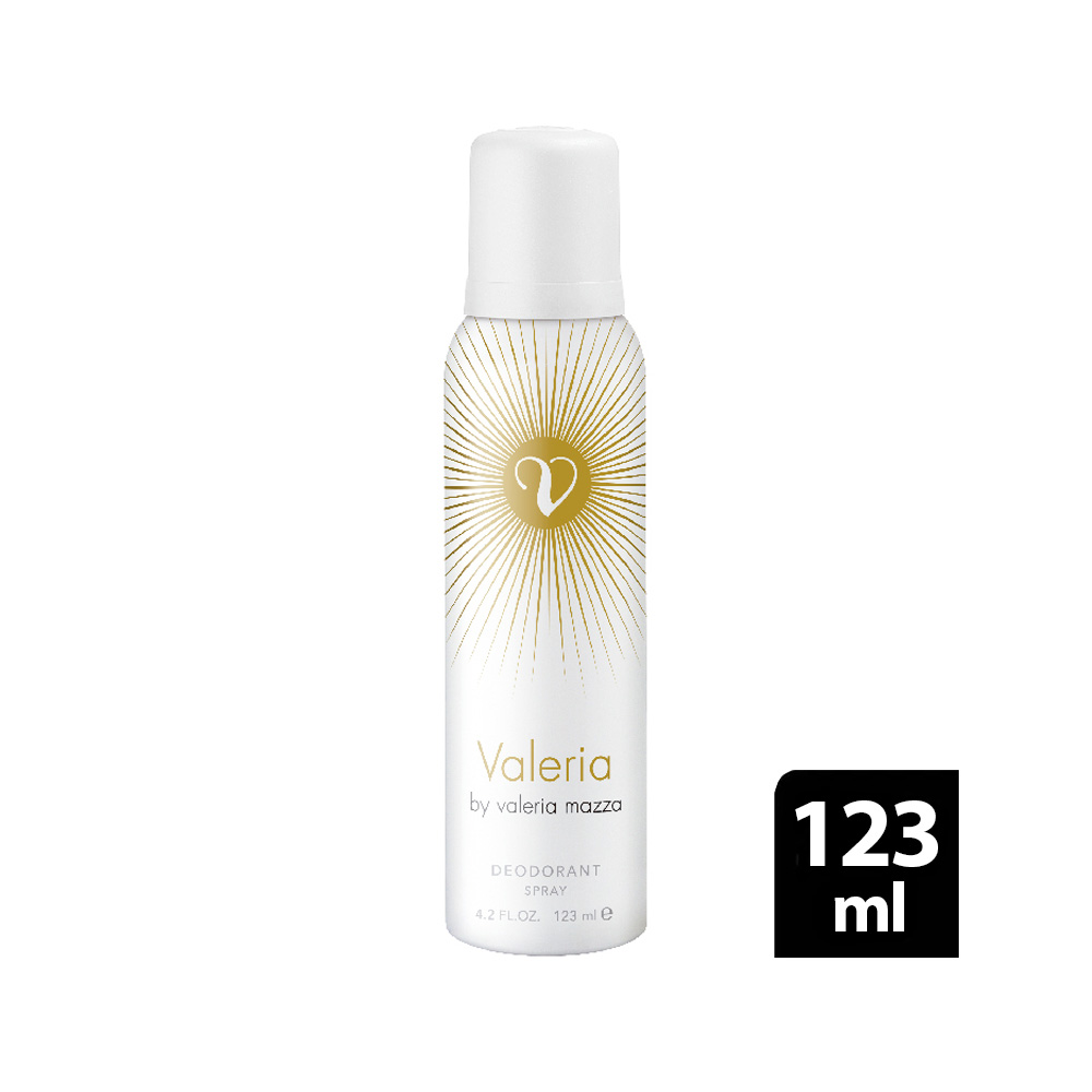 Valeria Mazza Desodorante En Aerosol x 123 ml.