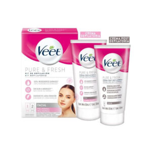 Veet Kit Depilatorio En Crema Facial x 50 ml.