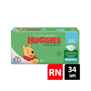 Huggies Pañales Flexi Comfort RN x 34 und.