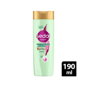 Sedal Shampoo Prebióticos + Biotina x 190 ml.