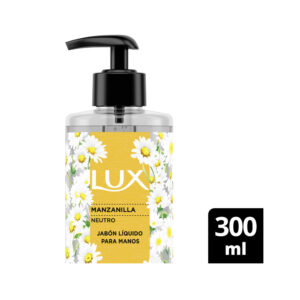 Lux Jabón Líquido Glicerina Manzanilla x 300 ml. Botella