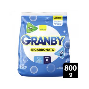 Granby Jabón En Polvo Lavado a Mano Limón x 800 gr