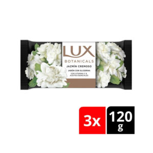 Lux Jabón De Tocador Flor De Jazmín Cremoso 3 x 120 gr.