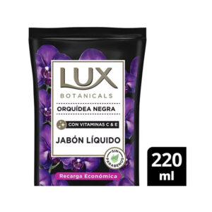 Lux Jabón Líquido Orquidía Negra x 220 ml. Doy Pack