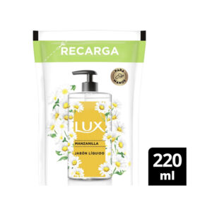 Lux Jabón Líquido Glicerina Manzanilla x 220 ml. Doy Pack