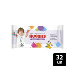 Huggies Toallitas Húmedas Manitos y Carita x 32 und.
