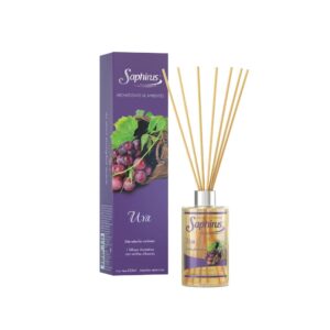 Saphirus Varillas Difusor Aromático Uva x 125 ml.