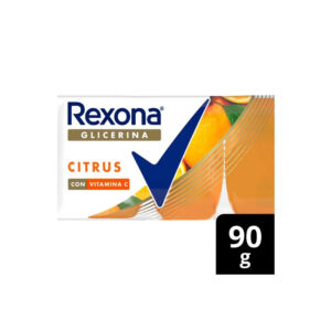 Rexona Jabón De Tocador Glicerina Citrus 90 gr.