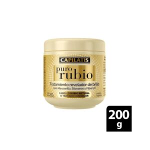 Capilatis Tratam. Revelador De Brillo Puro Rubio x 200 gr.