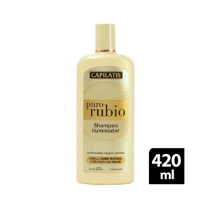 Capilatis Shampoo Iluminador Puro Rubio x 420 ml.