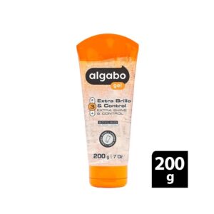 Algabo Gel Extra Brillo y Control Pomo x 200 gr.