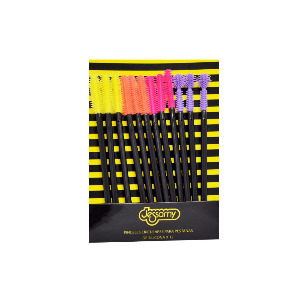 Jessamy Pinceles De Silicona Circulares Para Pesatañas (P541)