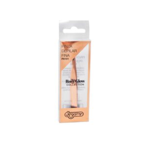 Jessamy Pinza De Depilar Rosy Glow Fina Para Encarnados (P8101)