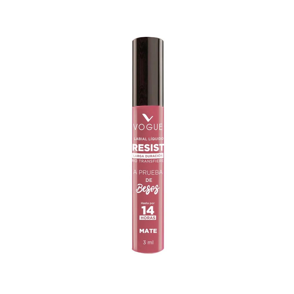 Vogue Labial Líquido Resist Tono Fabulosa x 3 ml.