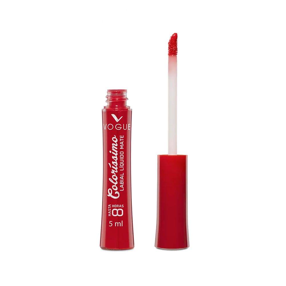Vogue Labial Líquido Colorissimo Tono Amaranto x 5 ml.
