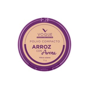 Vogue Polvo Compacto Arroz con Arena Tono Vainilla