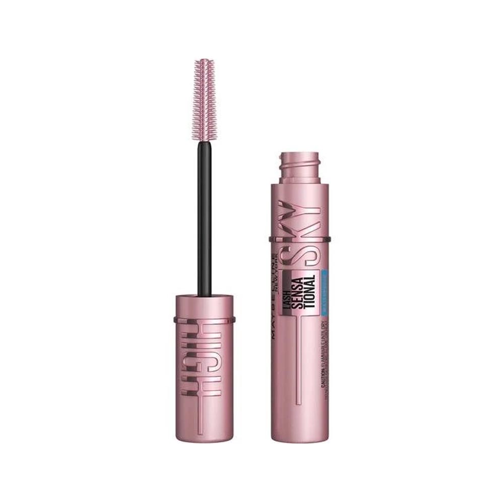 Maybelline Mascara de Pestañas Sky High Very Black Waterproof
