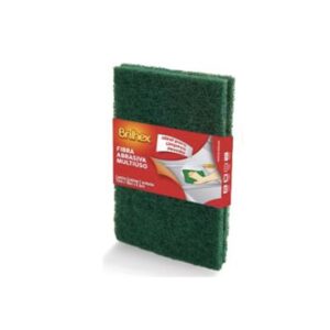 Brilhex Fibra Verde Abrasiva x 2 und.