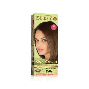 Silkey Skay Cream Coloración Kit Nº 6.1 Rubio Oscuro Ceniza