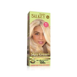 Silkey Skay Cream Coloración Kit Nº 10.1 Rubio Extra Claro Ceniza