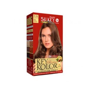 Silkey Key Kolor Clasica Coloración Kit Nº 7.11 Rubio Ceniza Profundo