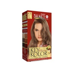 Silkey Key Kolor Clasica Coloración Kit Nº 8.11 Rubio Claro Ceniza Profundo