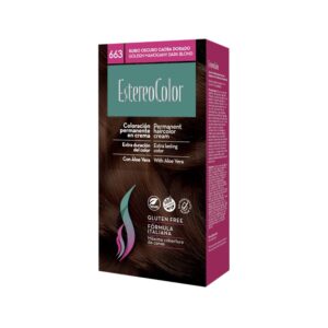 EstereoColor Kit Coloración Permanente 6.63 Rubio Oscuro Caoba Dorado