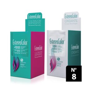 EstereoColor Coloración en Crema Sachet N° 8 x 47 gr