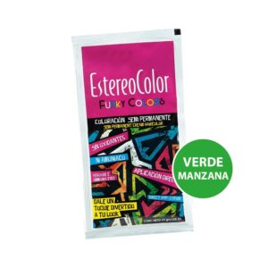 EstereoColor Coloración Funky Colors Verde Manzana x 47 gr