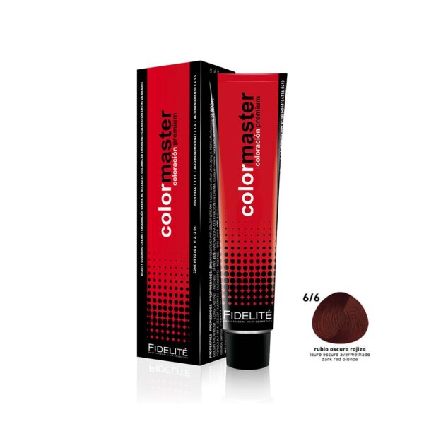 Fidelité Color Master Tintura en pomo x 60gr N° 6.6