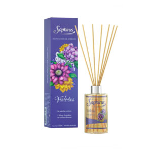 Saphirus Varillas Difusor Aromático Violetas x 125 ml.