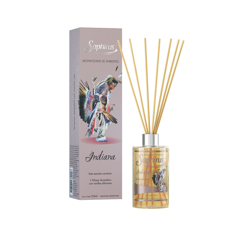 Saphirus Varillas Difusor Aromático Maracuya x 125 ml.