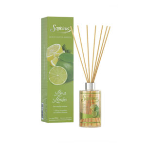 Saphirus Varillas Difusor Aromático Lima Limon x 125 ml.